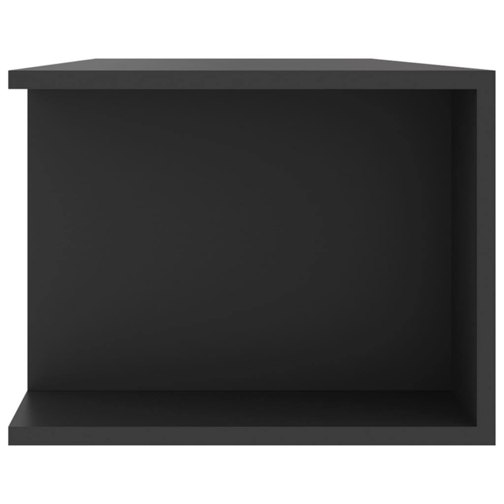 Gray TV Cabinet with LED Lights V25945