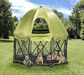 Green Eight Panel Pet Pen with Canopy X55702
