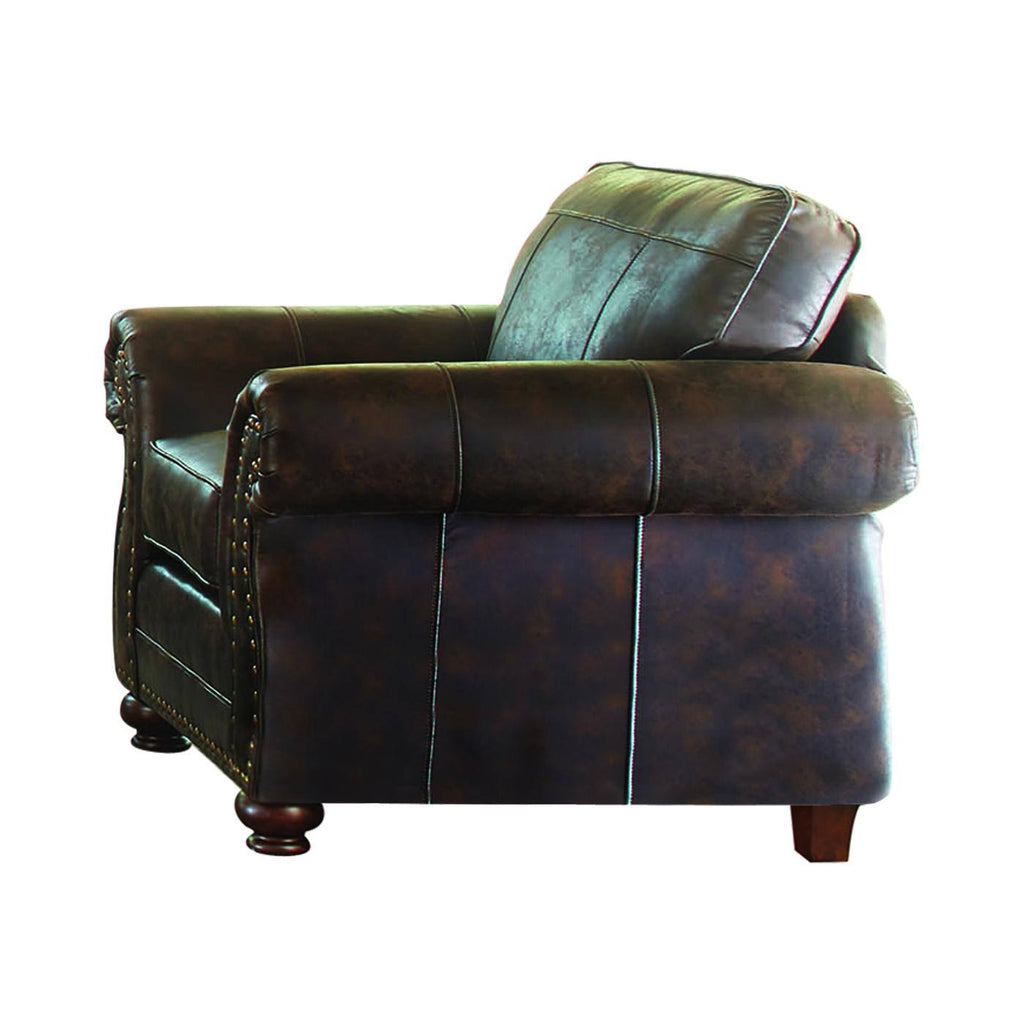 Dark Brown Sofa P909