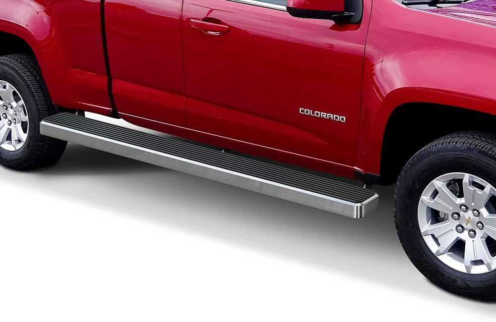 Black Powder Coated Stainless Steel Running Boards Nerf Bars Side Steps Step Rails C42747