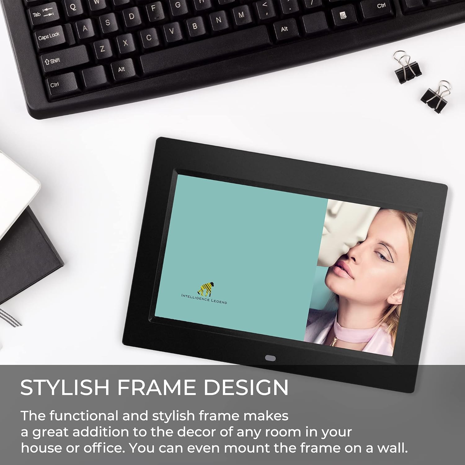 10 Digital Picture Frame with Remote Control P500