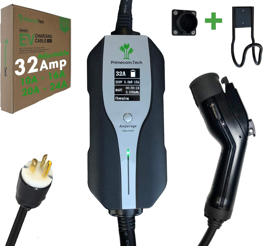 Level 2 Electric Vehicle Charger with 30Ft Cable R691744