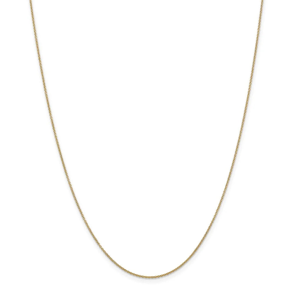 14k Yellow Gold Enamel Floral Heart Locket Necklace - 20 Inch M501