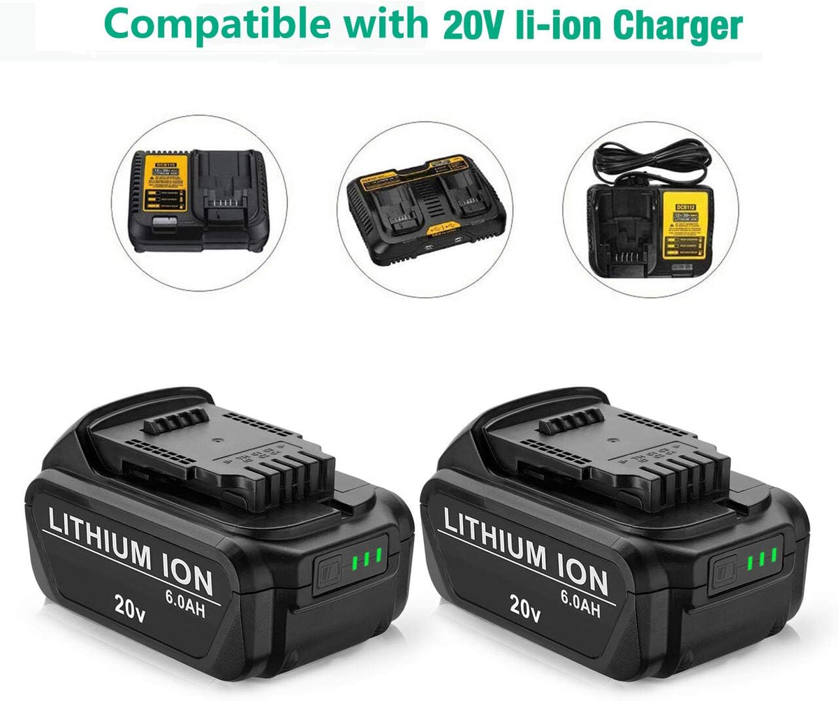 6.0Ah Li-ion Battery 2 Pack U95486