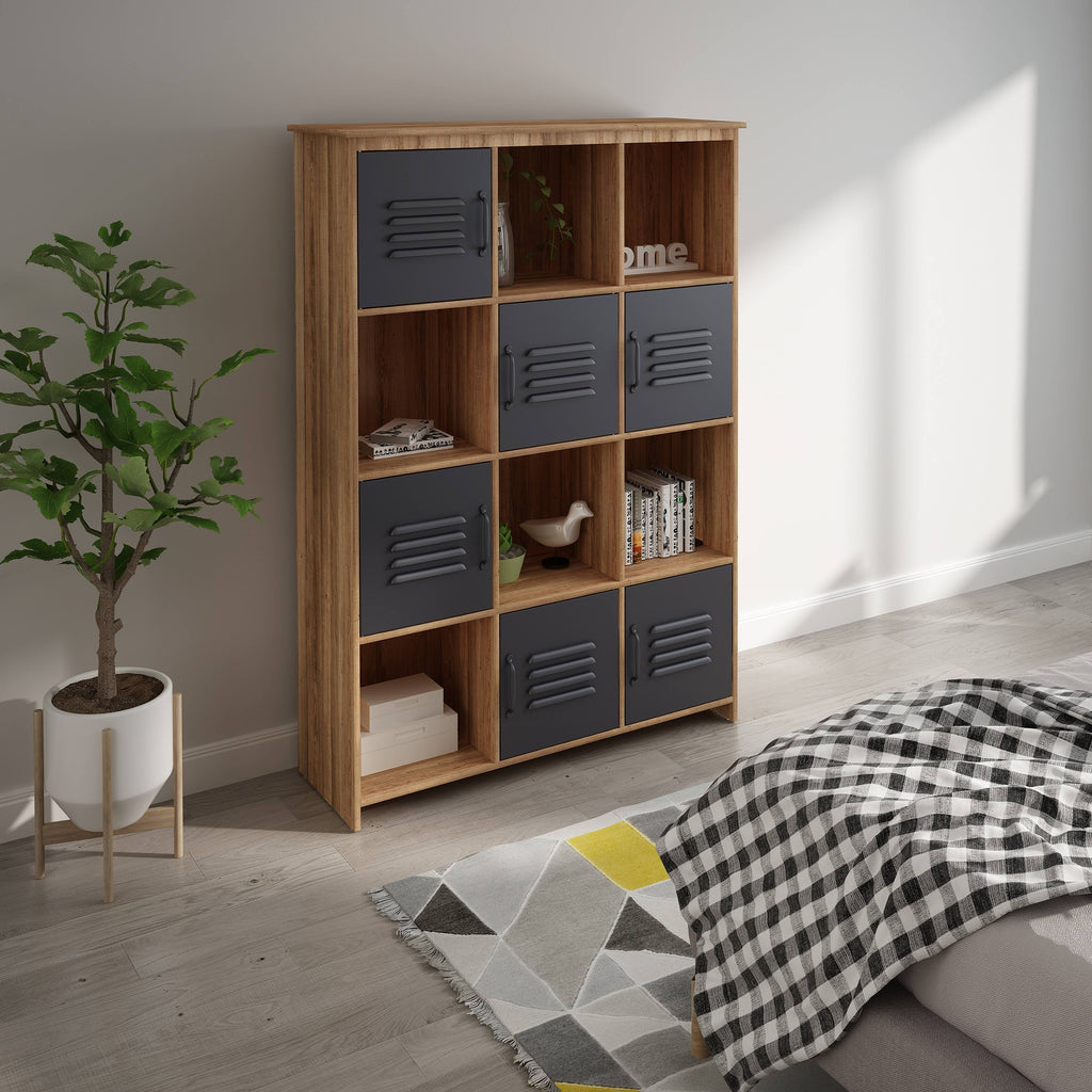 Modern Cube Bookcase with Shelf T348743