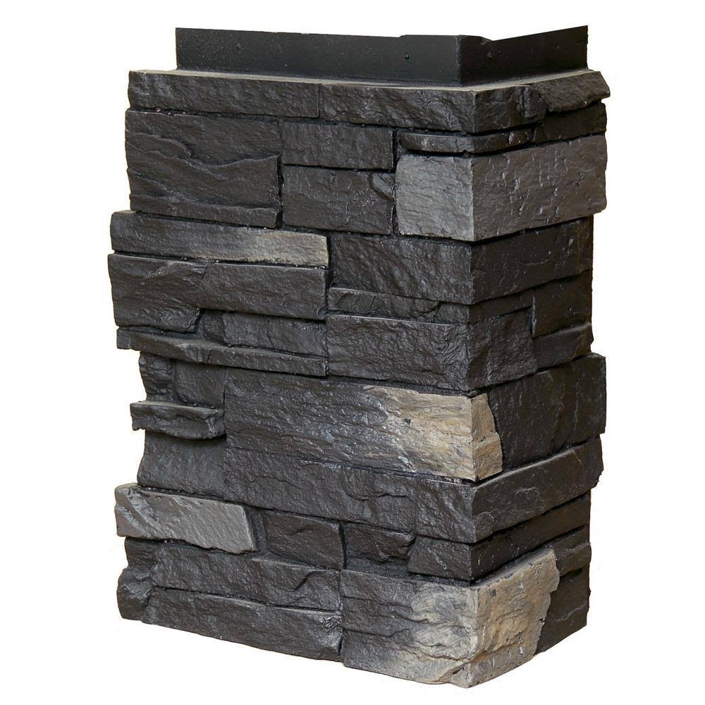 Interlocking Corner Composite Stacked Stone Tile T518