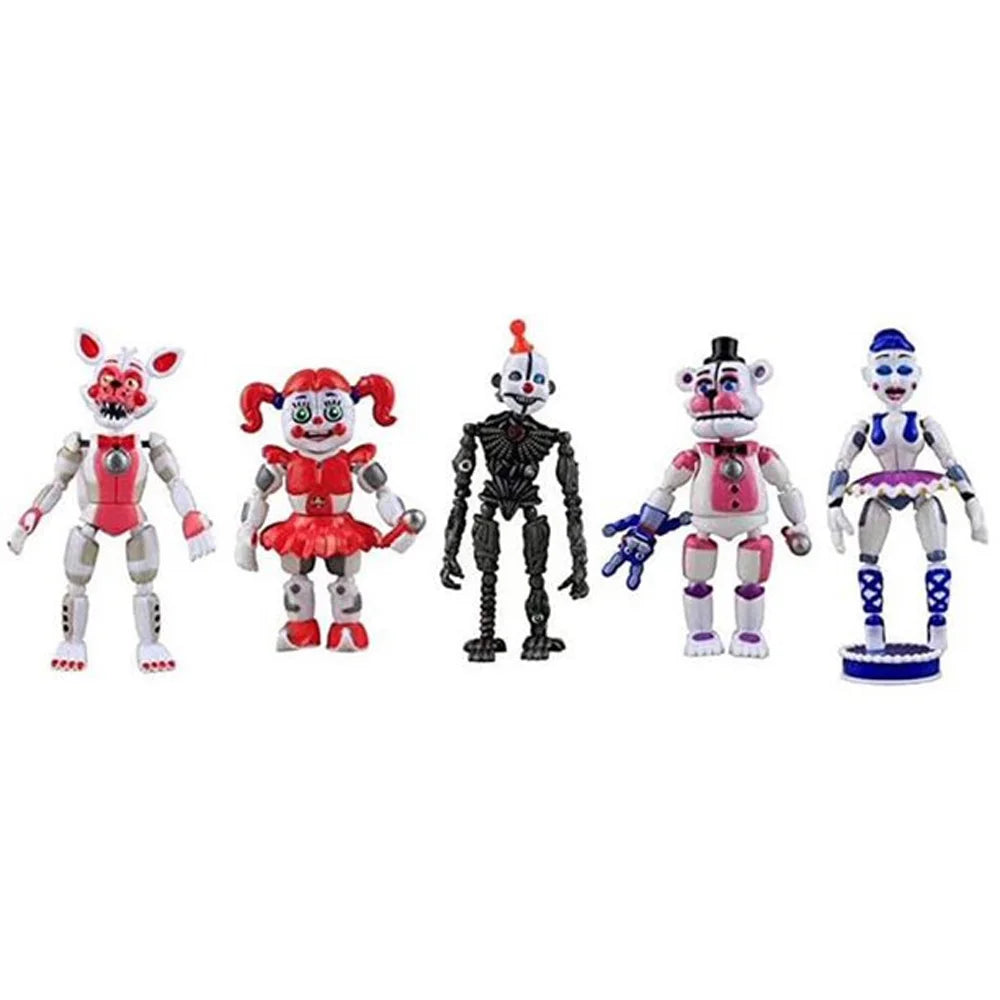 17Pcs Movable Action Figures I427932