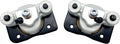 Rear Left Right Brake Calipers W/Pads Pack of 2 N641