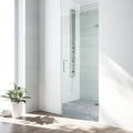 28x22 Frameless Clear Glass Shower Door H1796