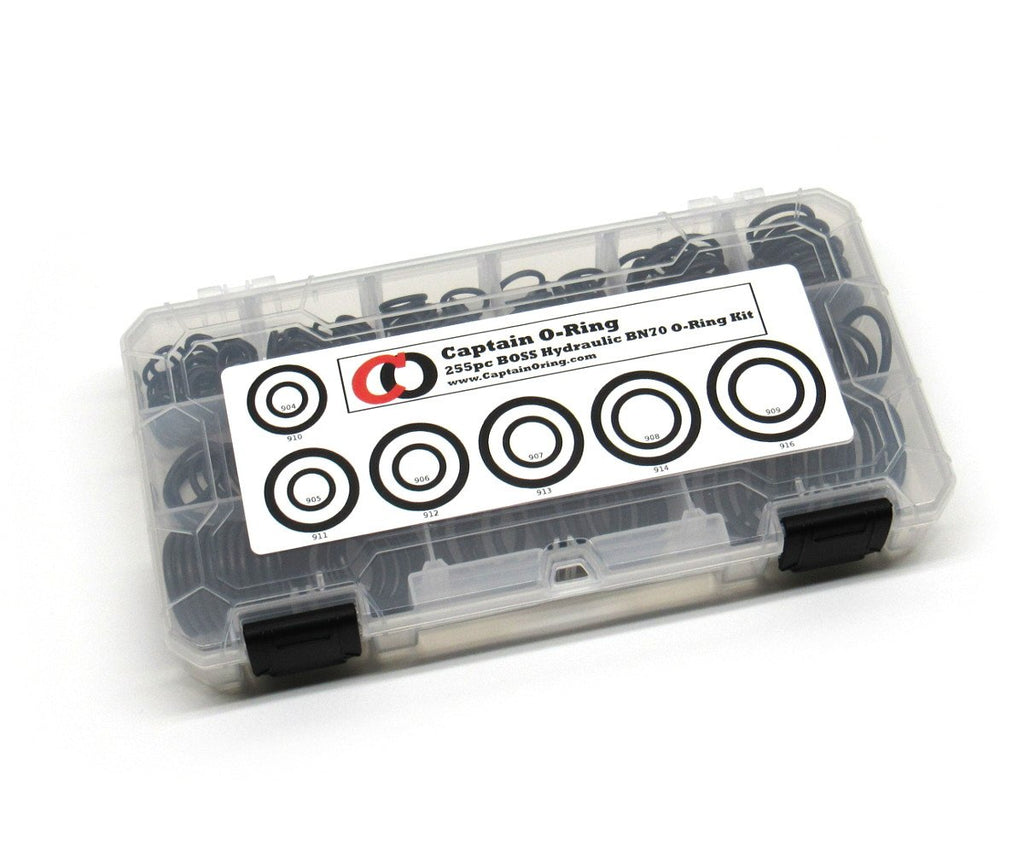 255 Piece Buna Nitrile O-Ring Kit O21522