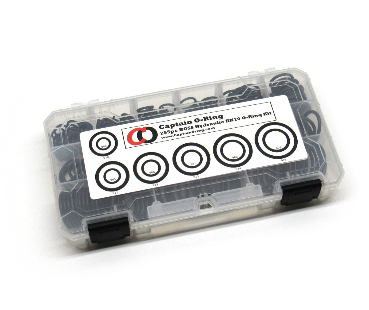 255 Piece Buna Nitrile O-Ring Kit O21522