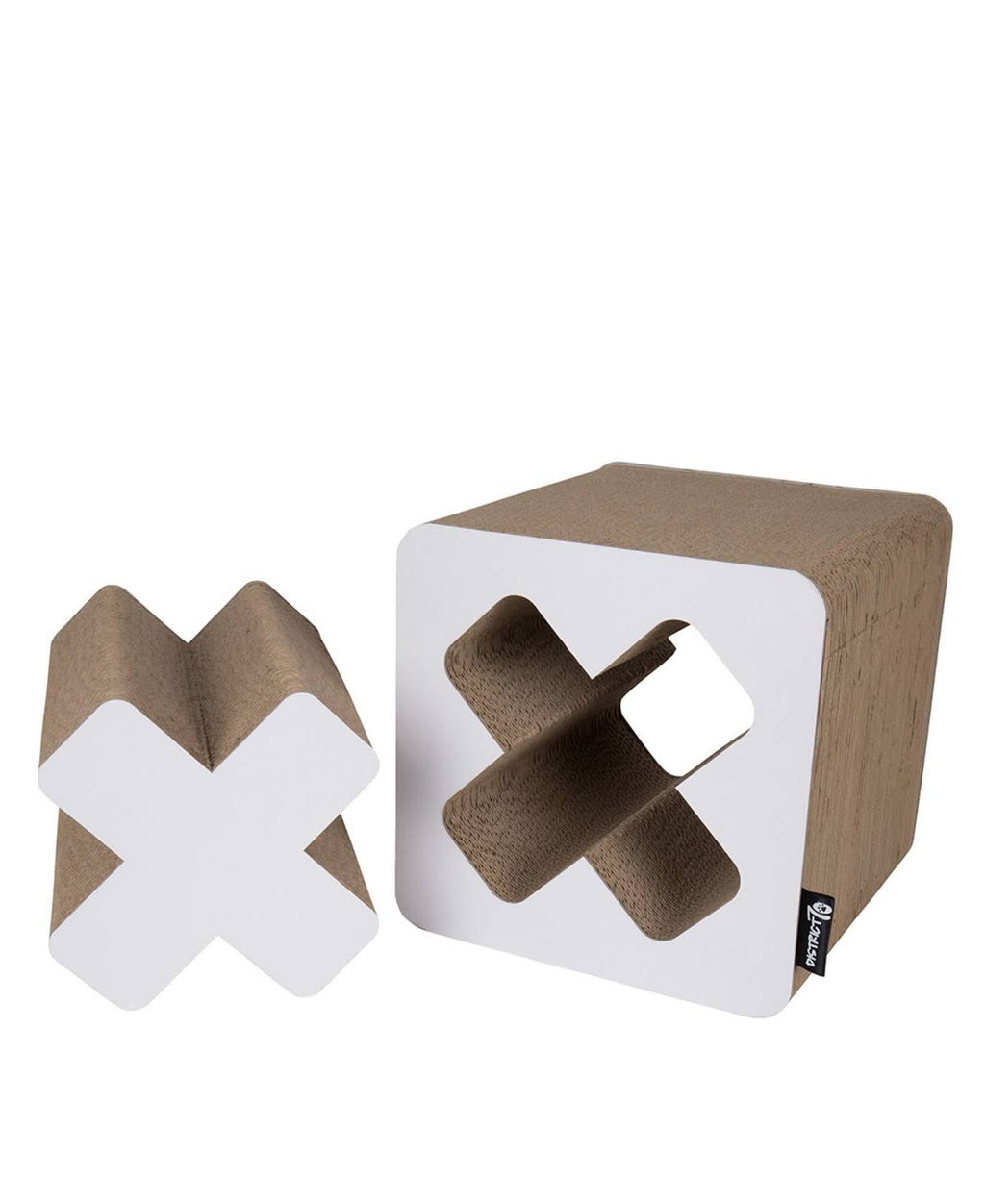Large White Cardboard Cat Scratcher F532