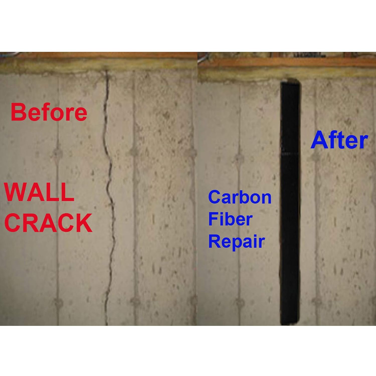 50 ft Carbon Fiber Wall Crack Repair Kit Z734