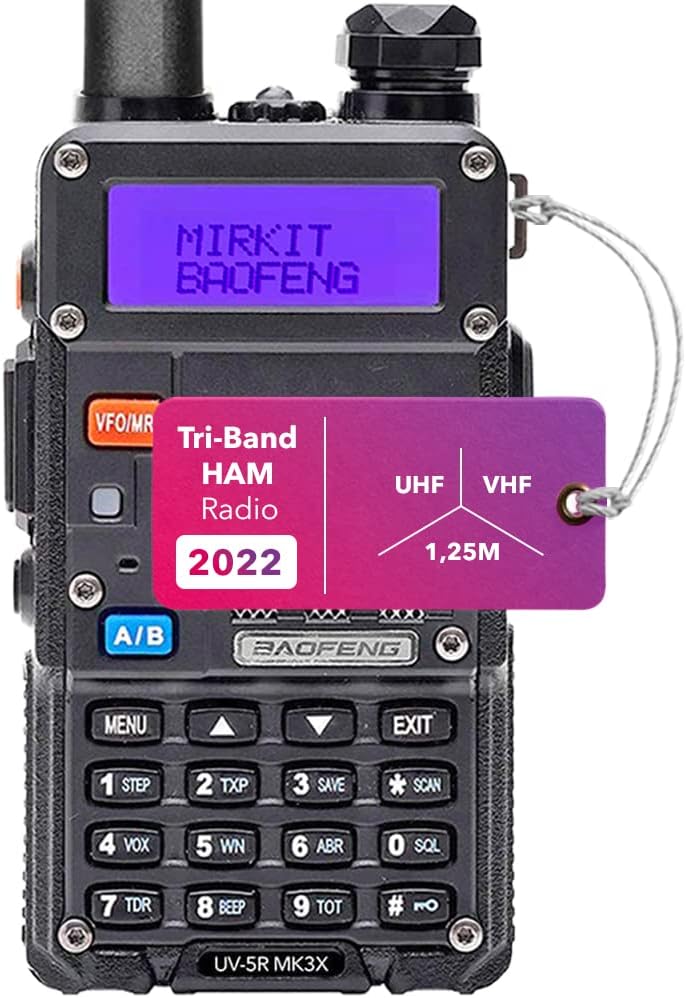 2X Ham Radios 8 Watt Max Power 1800 mAh Battery I483