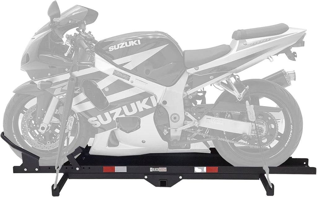 Black Steel Motorcycle Carrier K398493