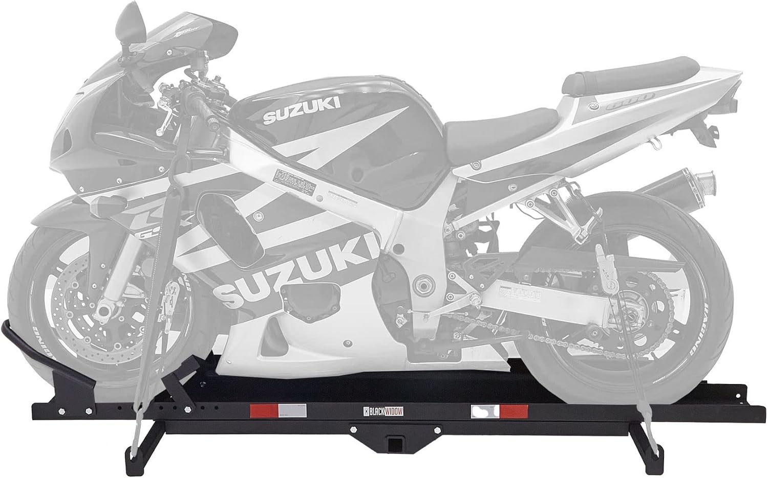 Black Steel Motorcycle Carrier K398493