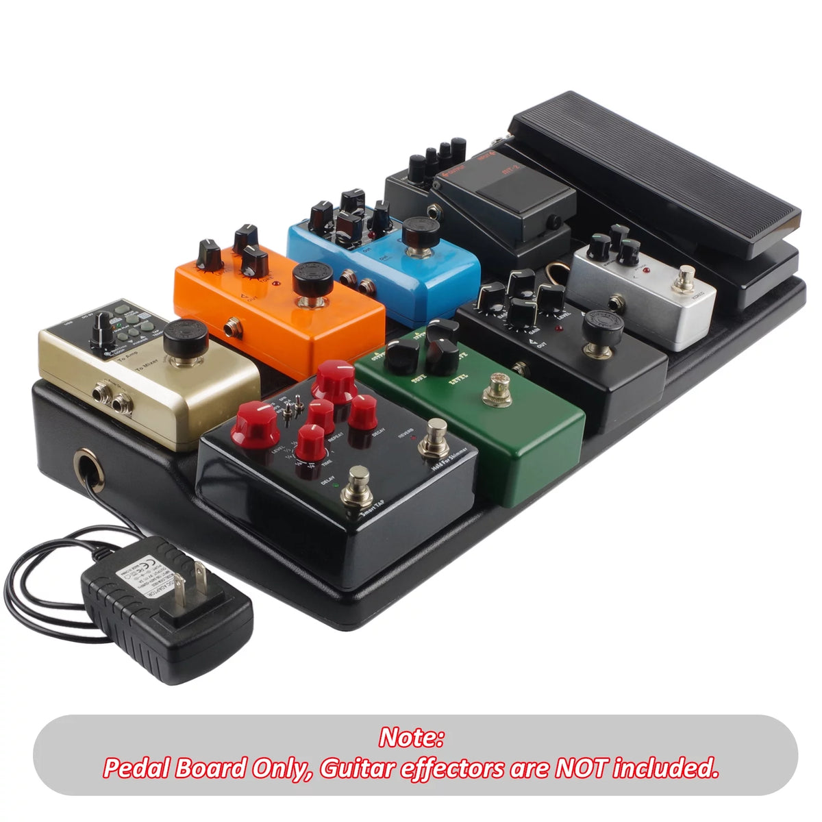 Big Size Guitar Pedal Board with Sticking Tape C870687