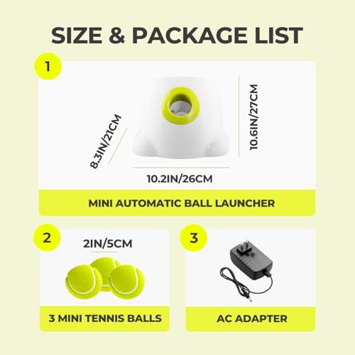 Dog Automatic Ball Launcher with 3 Balls D924