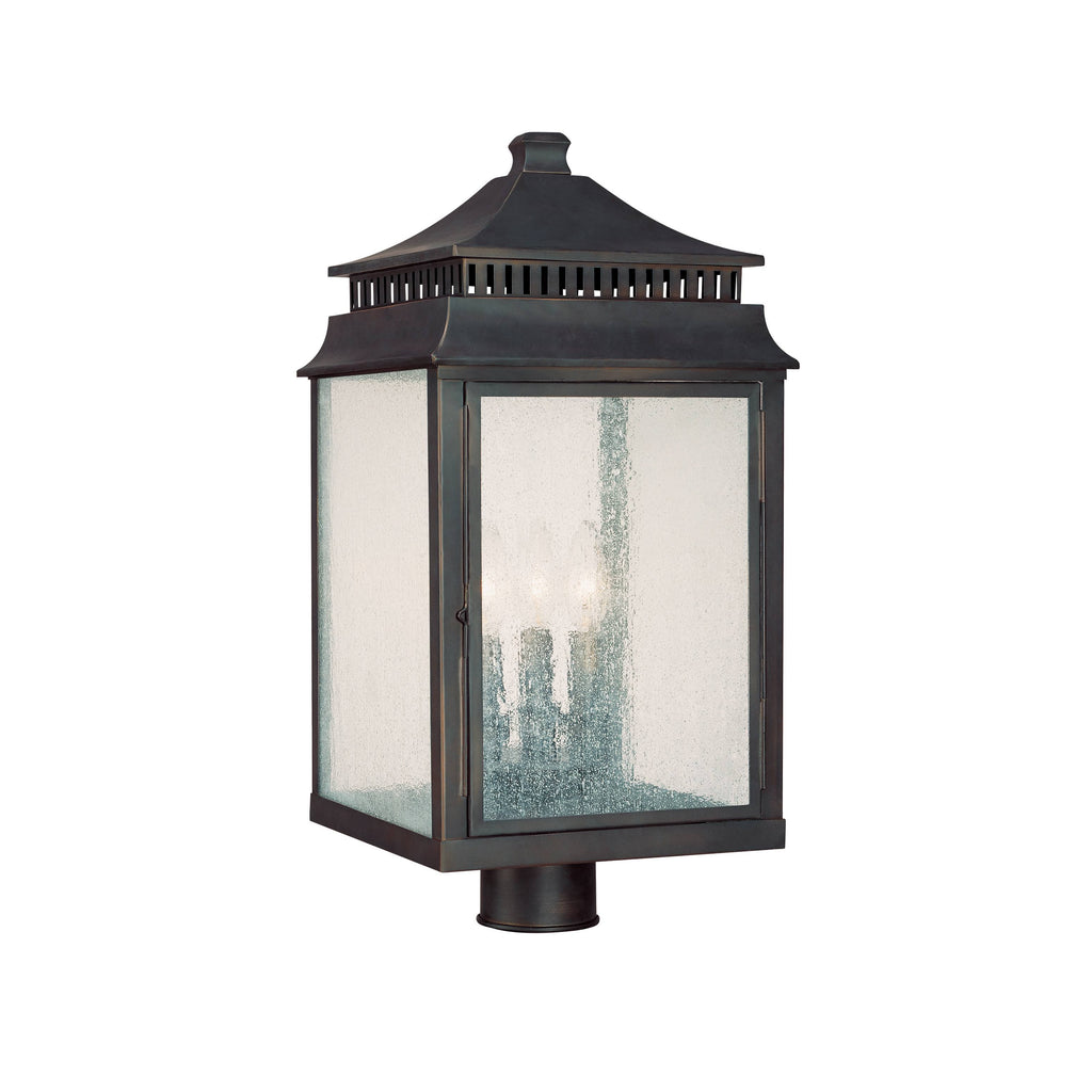 Bronze Post Lantern Z9594