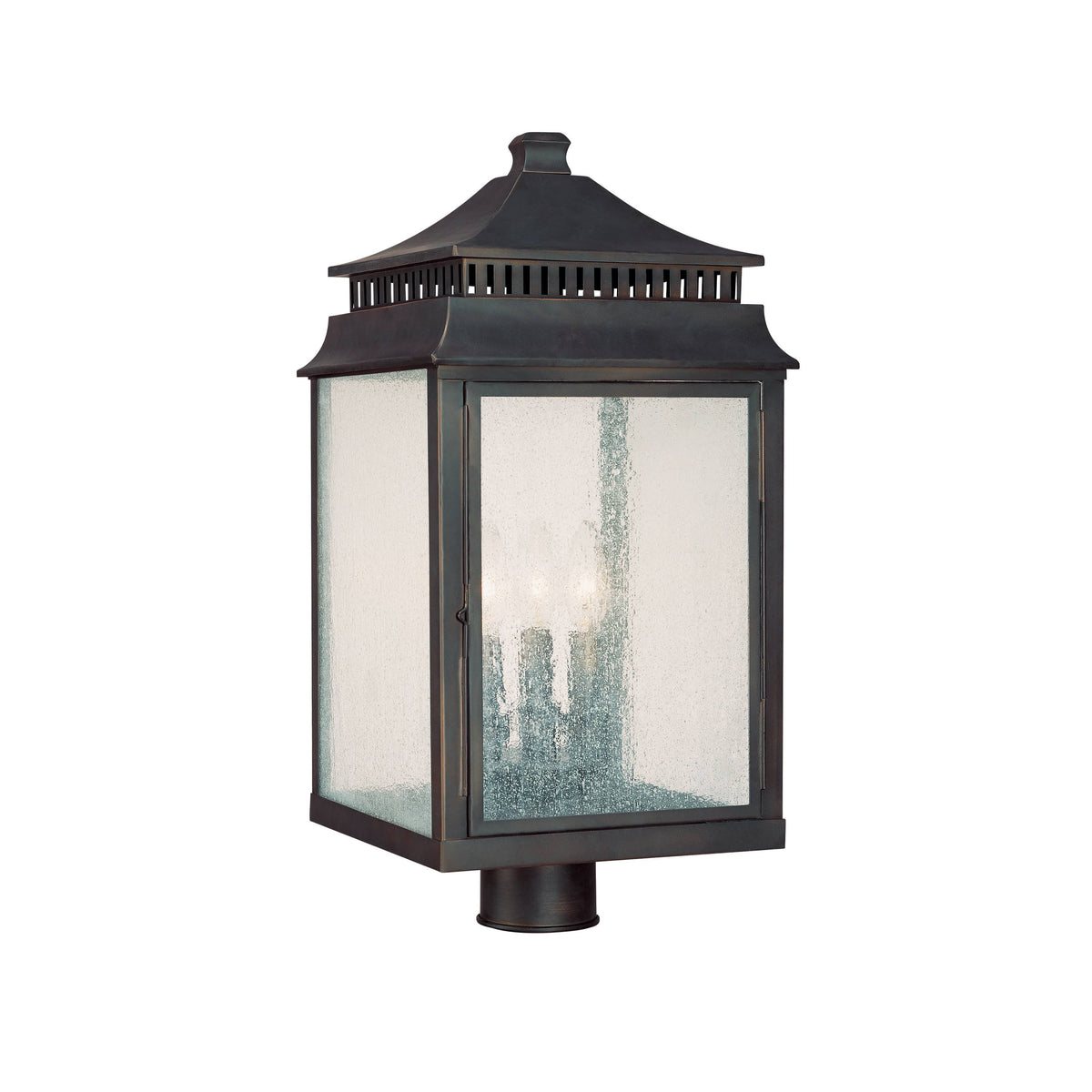 Bronze Post Lantern Z9594
