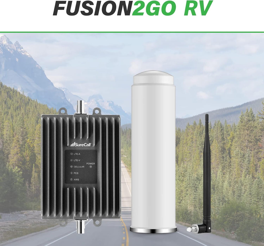 5G/4G LTE Cell Signal Booster for Large Vehicles H30673