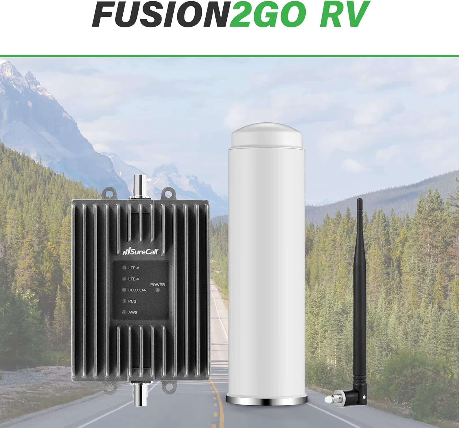5G/4G LTE Cell Signal Booster for Large Vehicles H30673