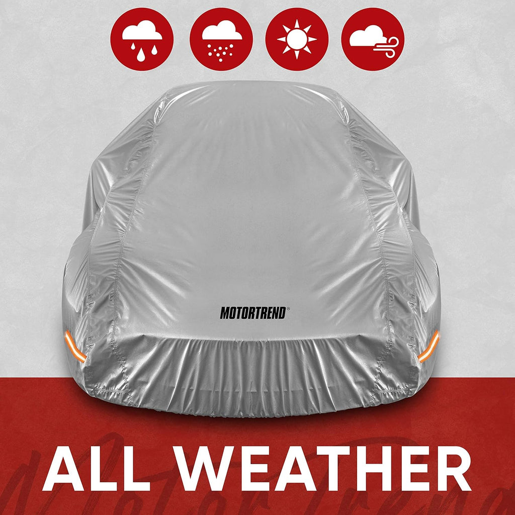 All Weather Waterproof Outdoor Vehicle Cover Q40591
