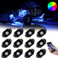 RGB LED Rock Lights with APP Bluetooth Controller B834620