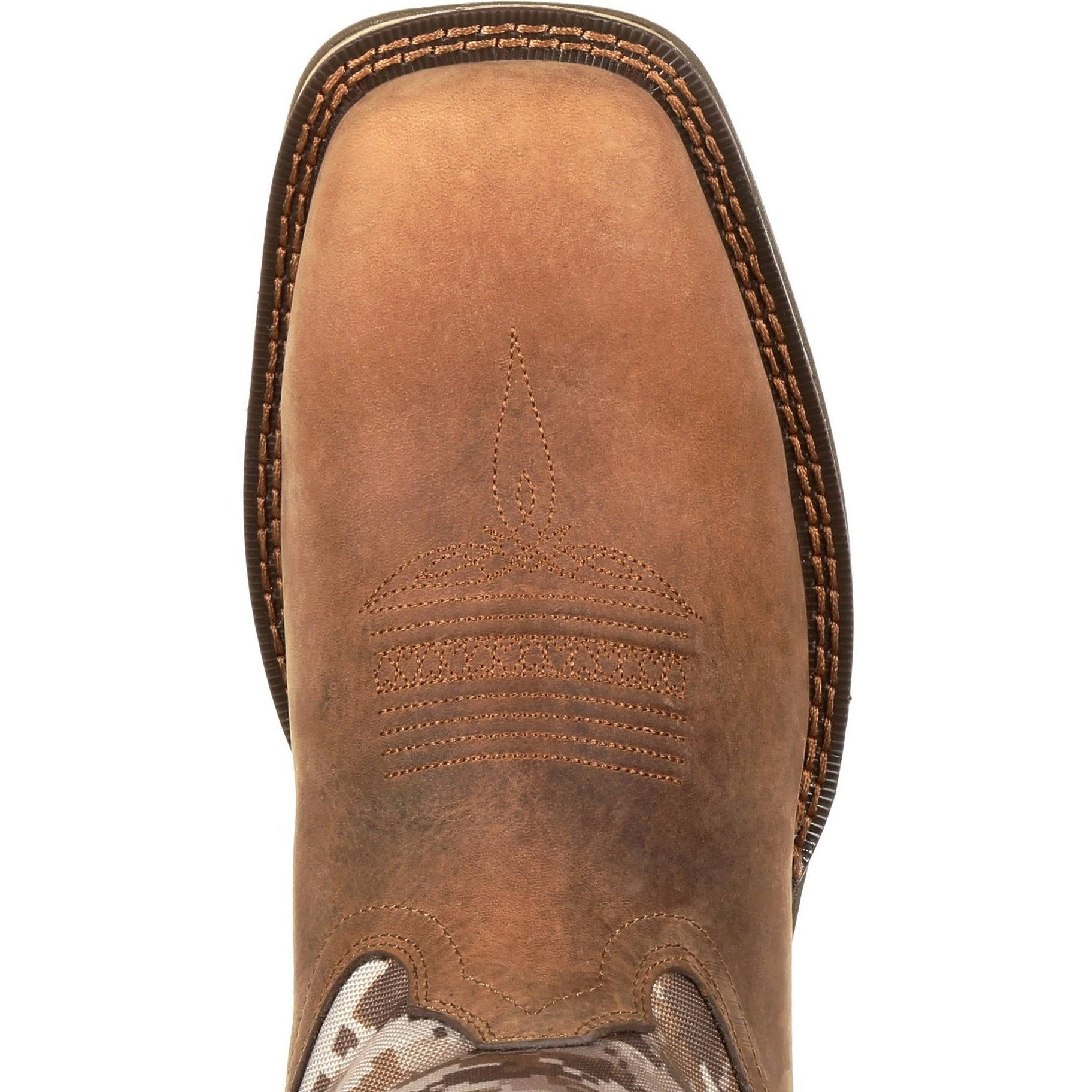 Brown Desert Camo 8 Work Boots Q93184