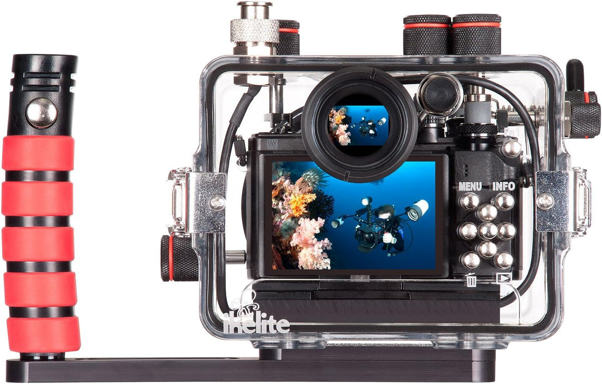 Underwater TTL Housing for Olympus OM-D E-M10 Mark II Mirrorless Micro Four-Thirds Cameras Q524925