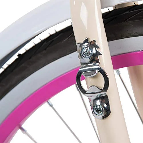 Cream Vanilla 26 In. Beach Cruiser Bike B428