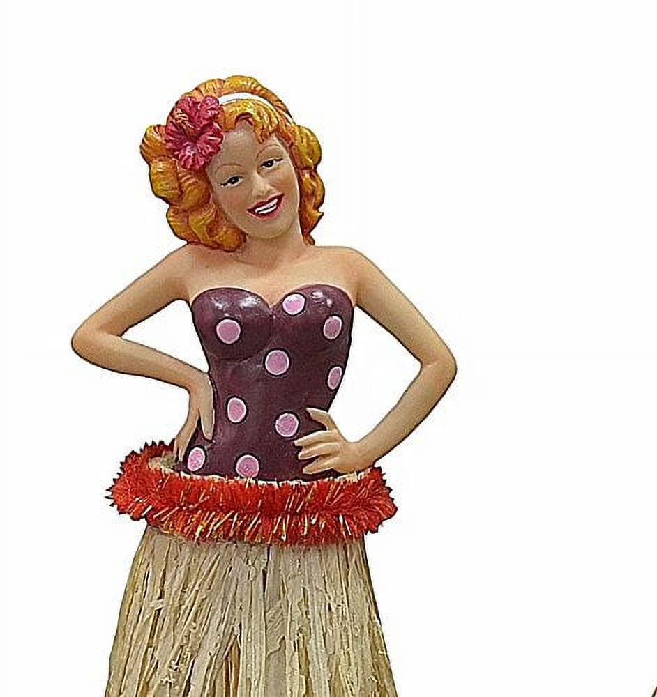 Hawaiian Retro Hula Pin Up Girl Car Dashboard Doll O372