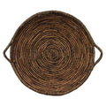 Natural Fiber Water Hyacinth Tray Brown P47557