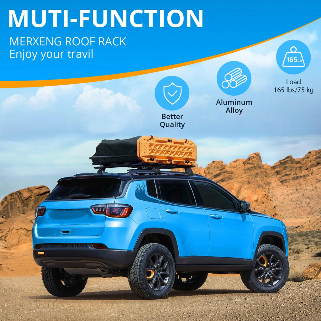 Heavy Duty Steel Roof Rack Cross Bars for Jeep Renegade E640