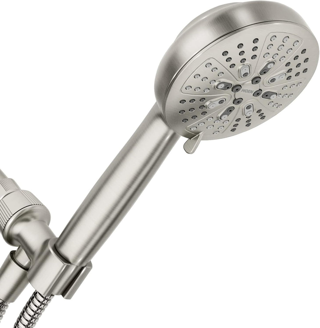Spot Resist Brushed Nickel Handheld Shower, Pack of 2 V173