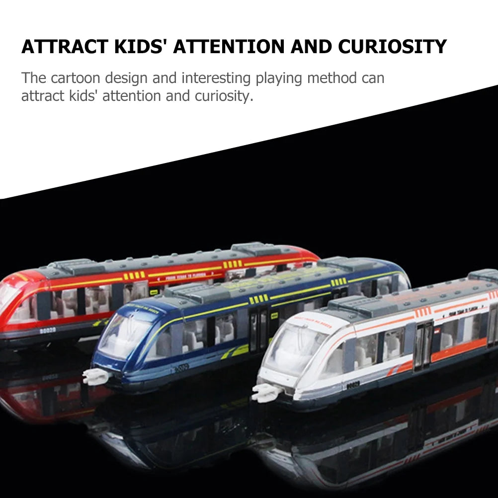 3pcs Simulation Electric Train Toy U3785