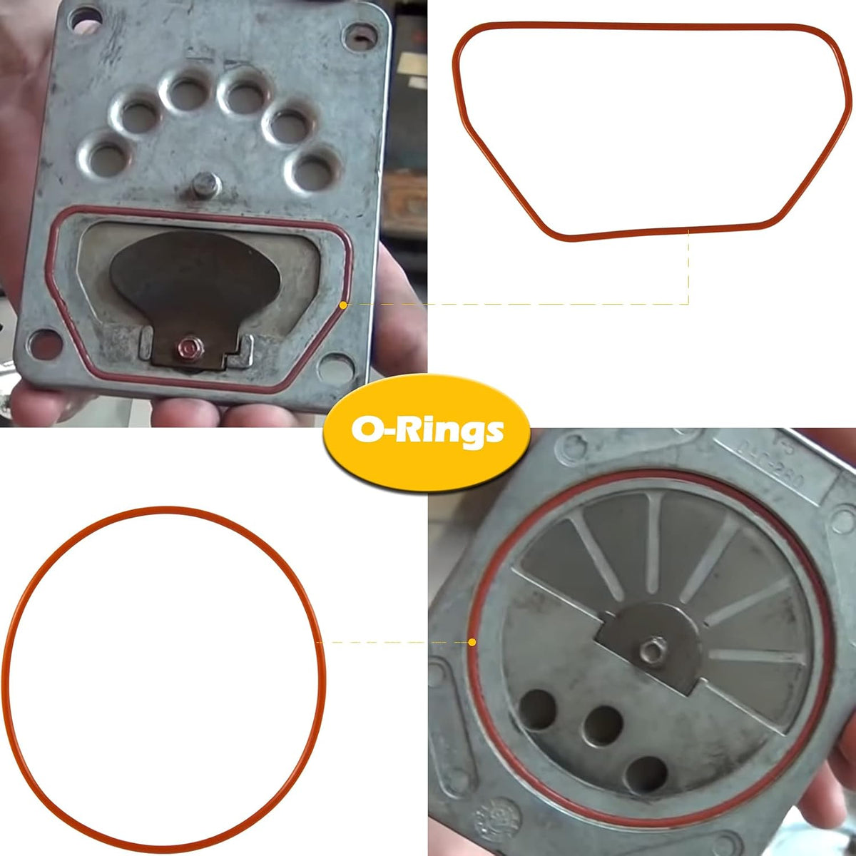 Compressor Piston Kit Connecting Rod Replacement Kit for Oil Free Air Compressor Pump J629510
