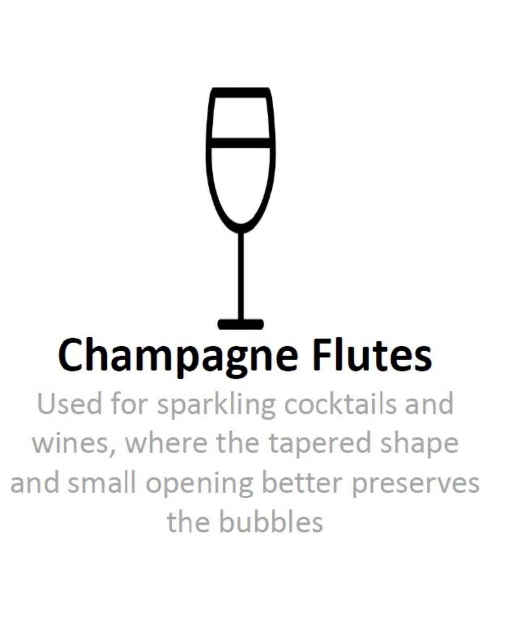 Set of 2 Toasting Flutes F658