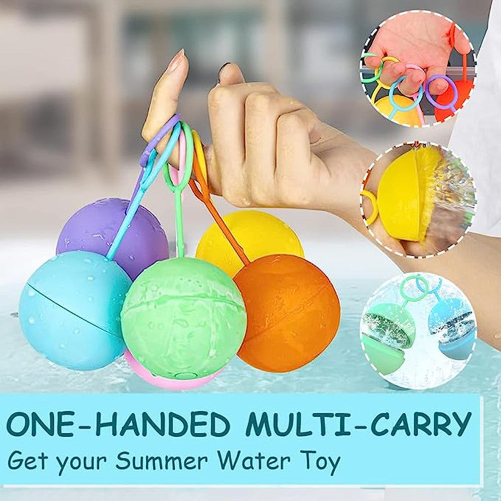 12pcs Silicone Water Splash Ball Toys T357