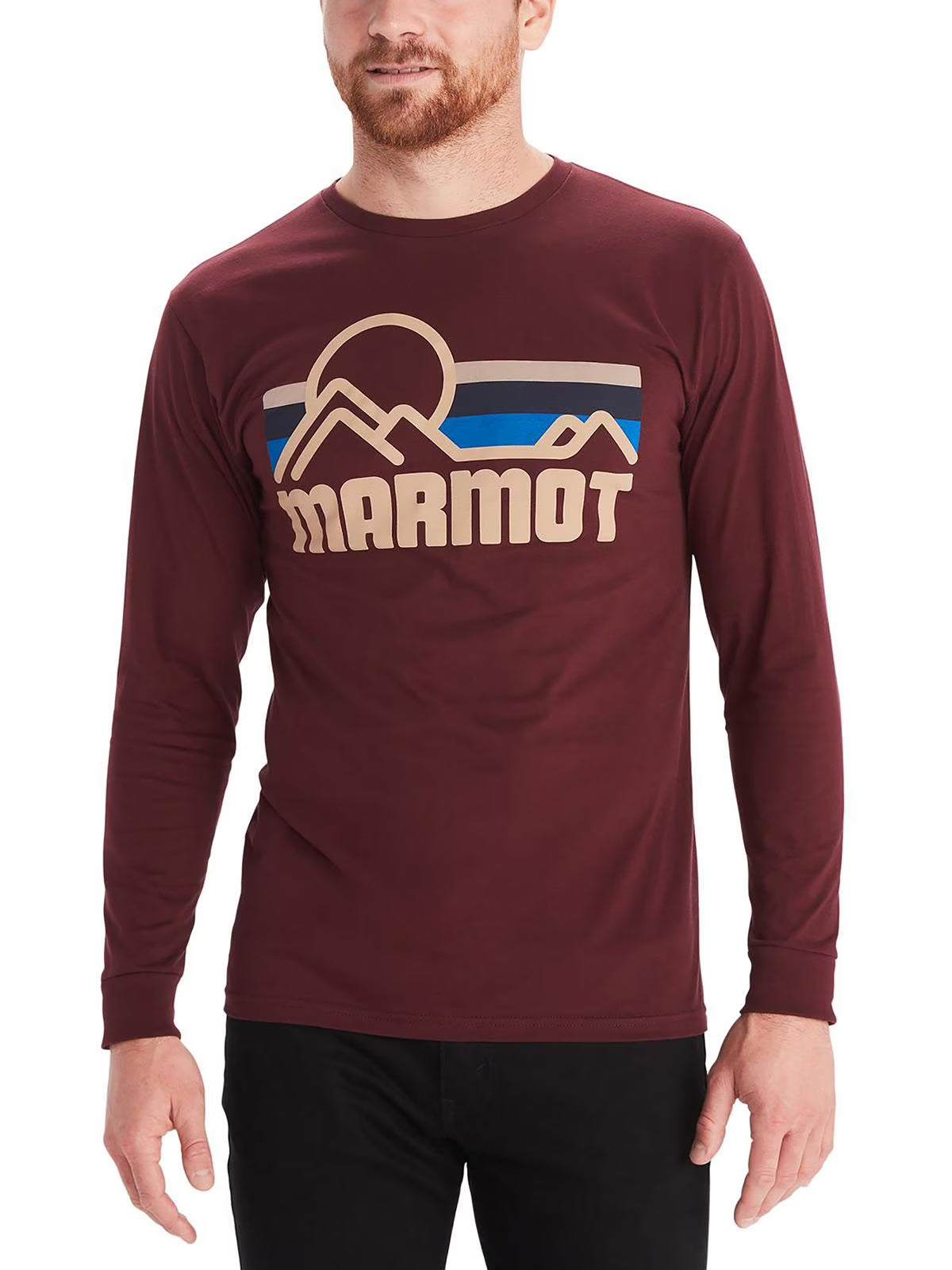 Mens Cotton Crewneck Graphic T-Shirt J82697