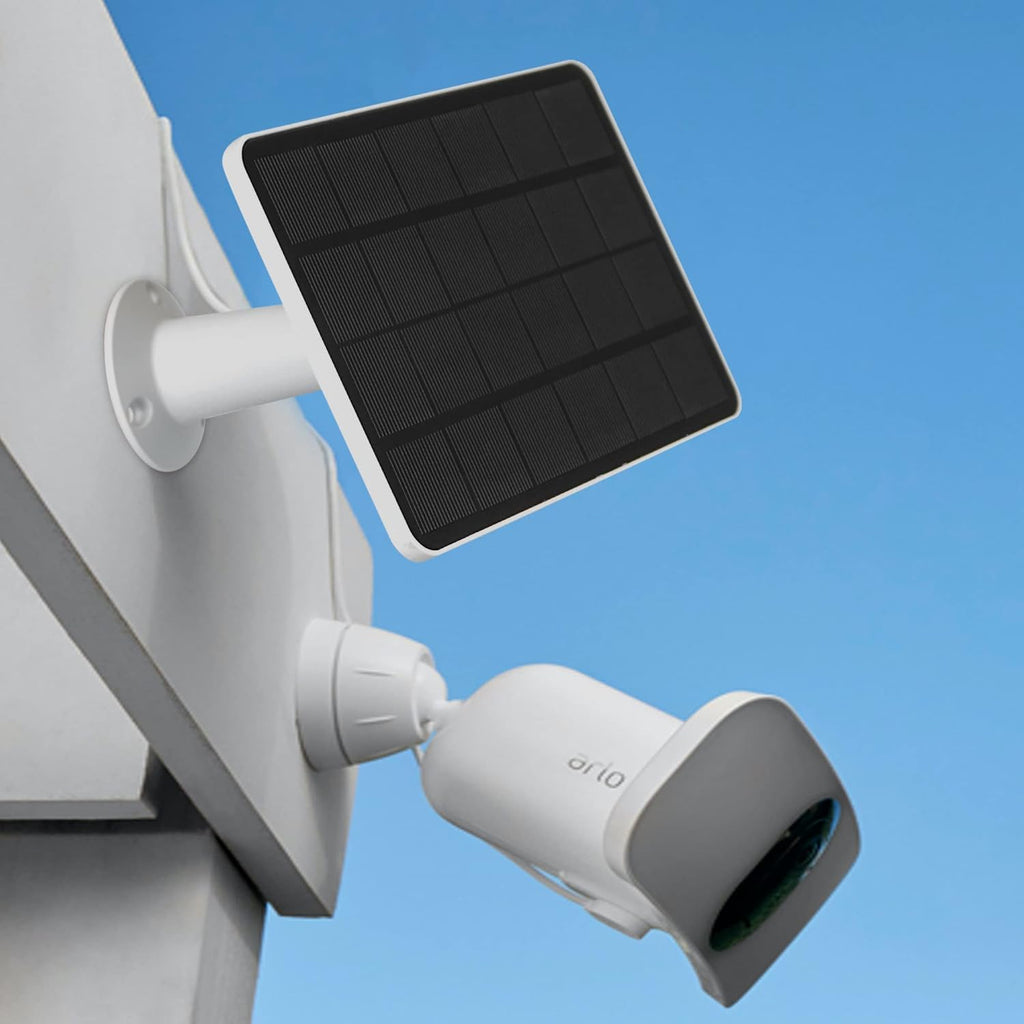 2 Pack 3.3W 5V Solar Panel with 9.8ft Weatherproof Charging Cable and Adjustable Mount A997