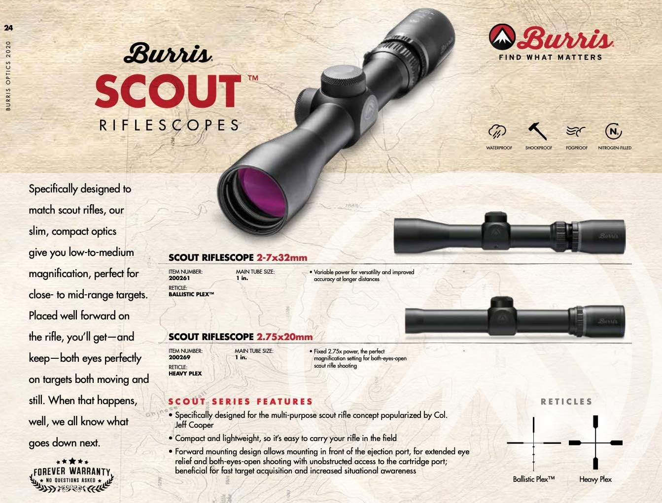 Compact Scout Scope with Medium Magnification E930