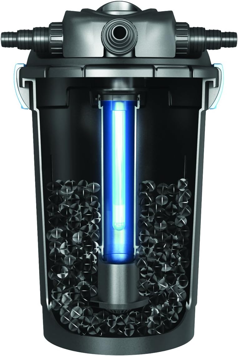 Biological Pressure Filter with 14 Watt UV Clarifier Sterilizer X855