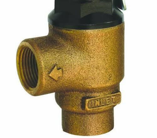 3/4x22 Relief Valve with Lever Set at 75 PSI L330733