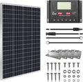 100W 12V Monocrystalline Solar Panel Kit with 30A PWM Charge Controller Z7844