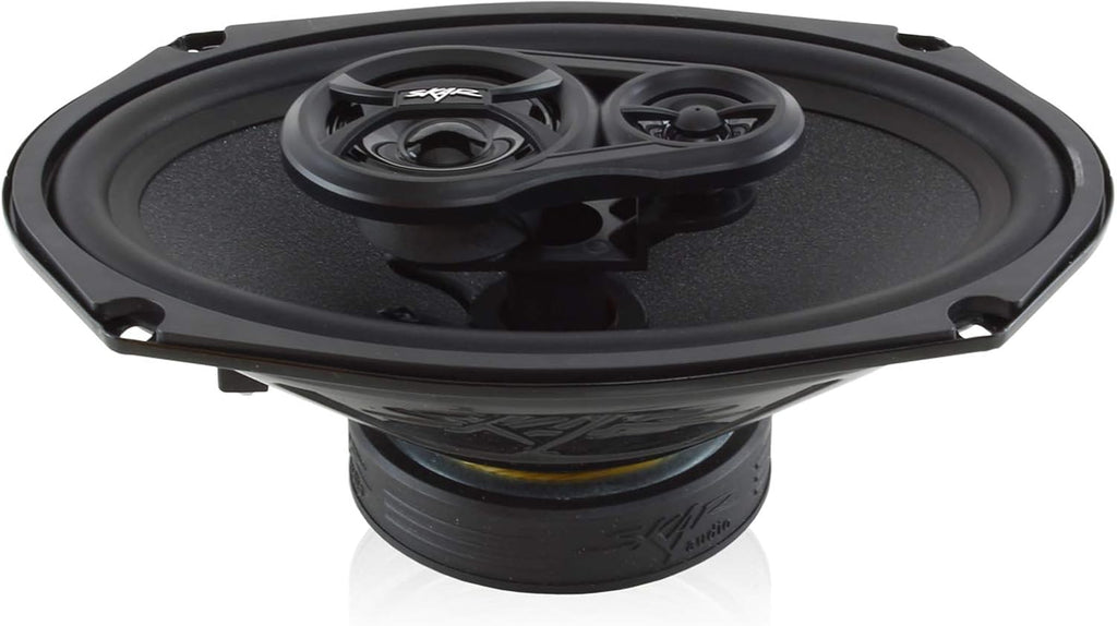 6.5" 200W 2-Way Coaxial Car Speakers, Pair D857180
