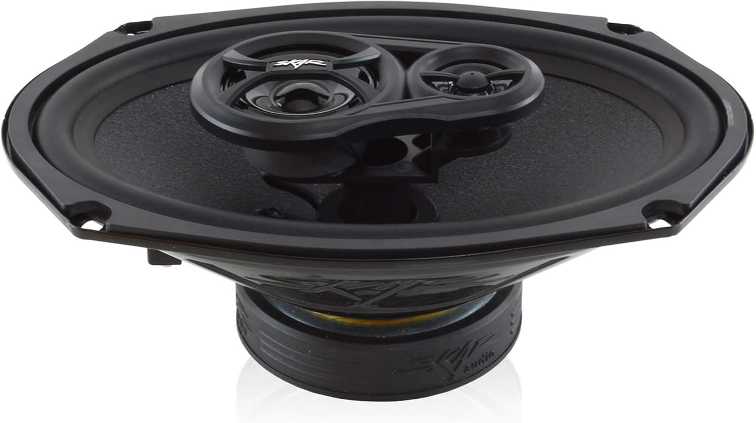 6.5" 200W 2-Way Coaxial Car Speakers, Pair D857180