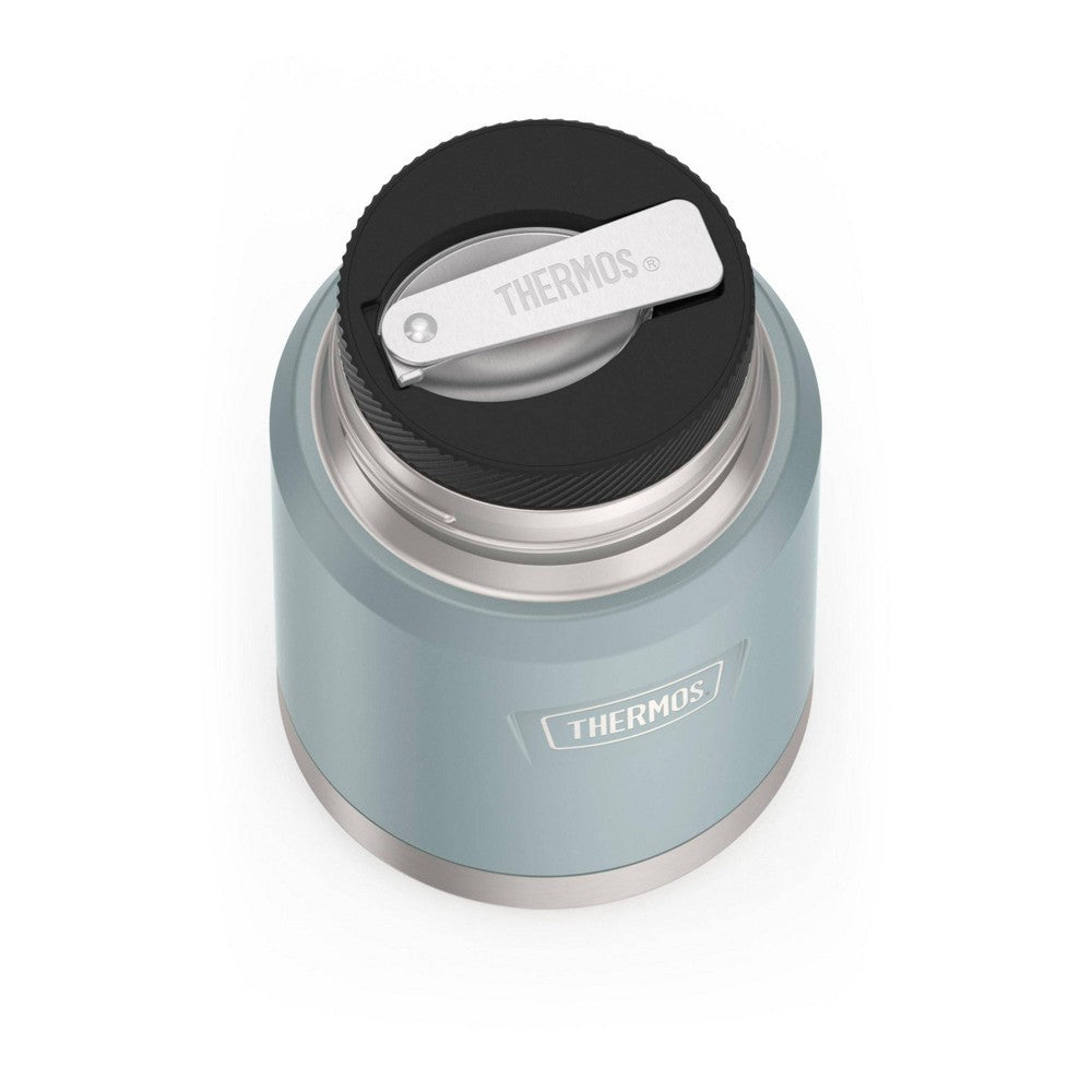 16oz Stainless Steel Food Storage Jar with Spoon M41153
