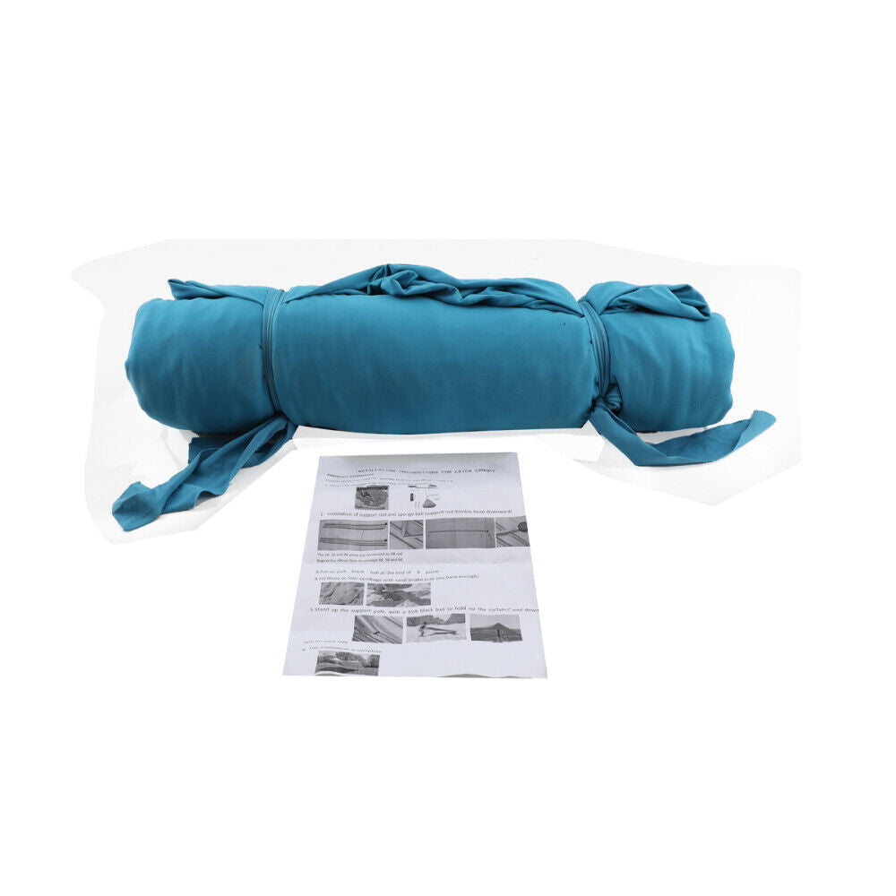 10 x 10 ft Pop Up Beach Canopy Tent with Stability Poles K31103