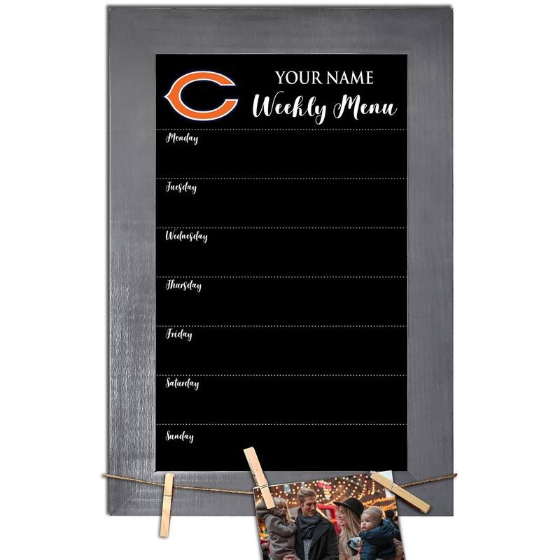 11x22 x 19x22 Personalized Team Chalkboard with Frame S984309
